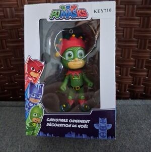 NIB PJ Masks Gekko Christmas Tree Holiday Ornament Green
